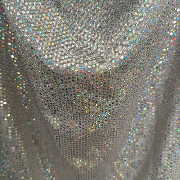 Thirty Thirty Metallic Sparkling Concert Dress, size:M - Picture 3 of 6